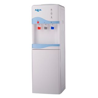 Кулер для воды Aqua 93LA, напольный, белый / Диспенсеры для воды	