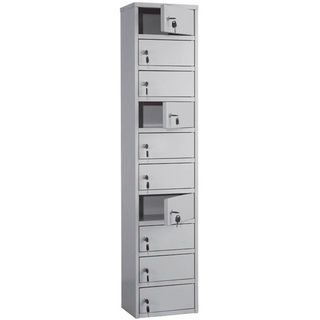 Шкаф кассира, Промет "Практик AMB-140/10", 300*220*1400 мм / Архивные шкафы