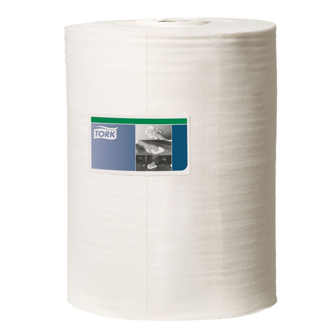 Нетканый материал для интенсивной очистки Tork, 1-слойный, белый / Тряпки для пола oe.kz Нетканый материал для интенсивной очистки Tork, 1-слойный, белый / Тряпки для пола