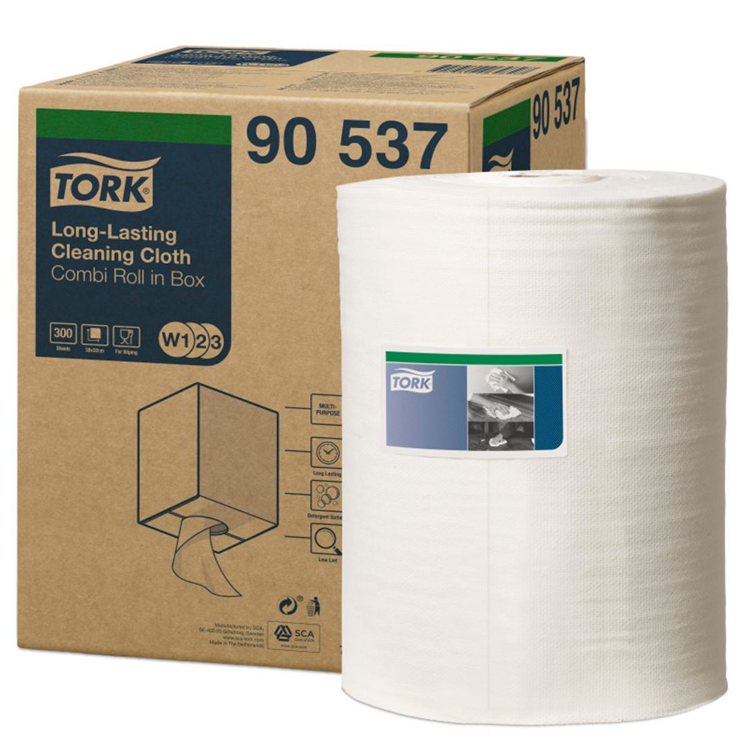 Нетканый материал для интенсивной очистки Tork, 1-слойный, белый / Тряпки для пола №2 oe.kz Нетканый материал для интенсивной очистки Tork, 1-слойный, белый / Тряпки для пола №2