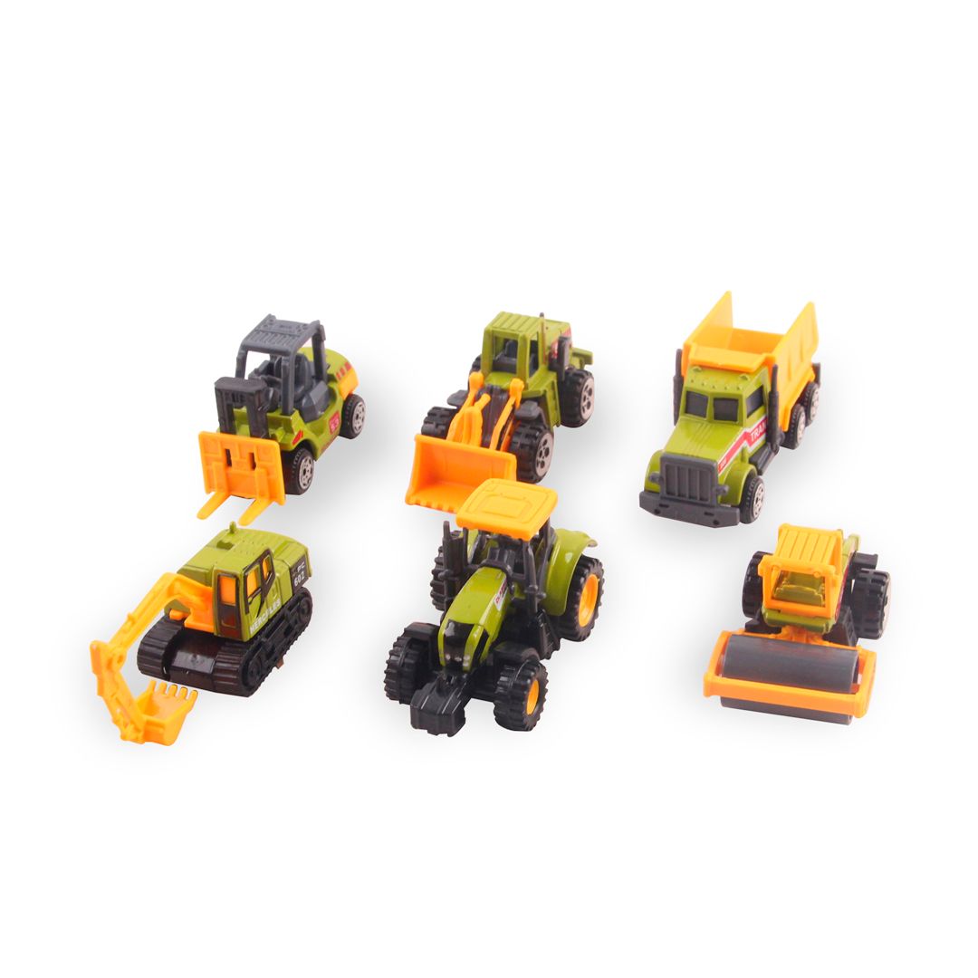 Набор металлических машинок X-Game "Строители", XGCM6A, 1:64, 6 шт в упаковке / Подарки и сувениры №3 oe.kz Набор металлических машинок X-Game "Строители", XGCM6A, 1:64, 6 шт в упаковке / Подарки и сувениры №3