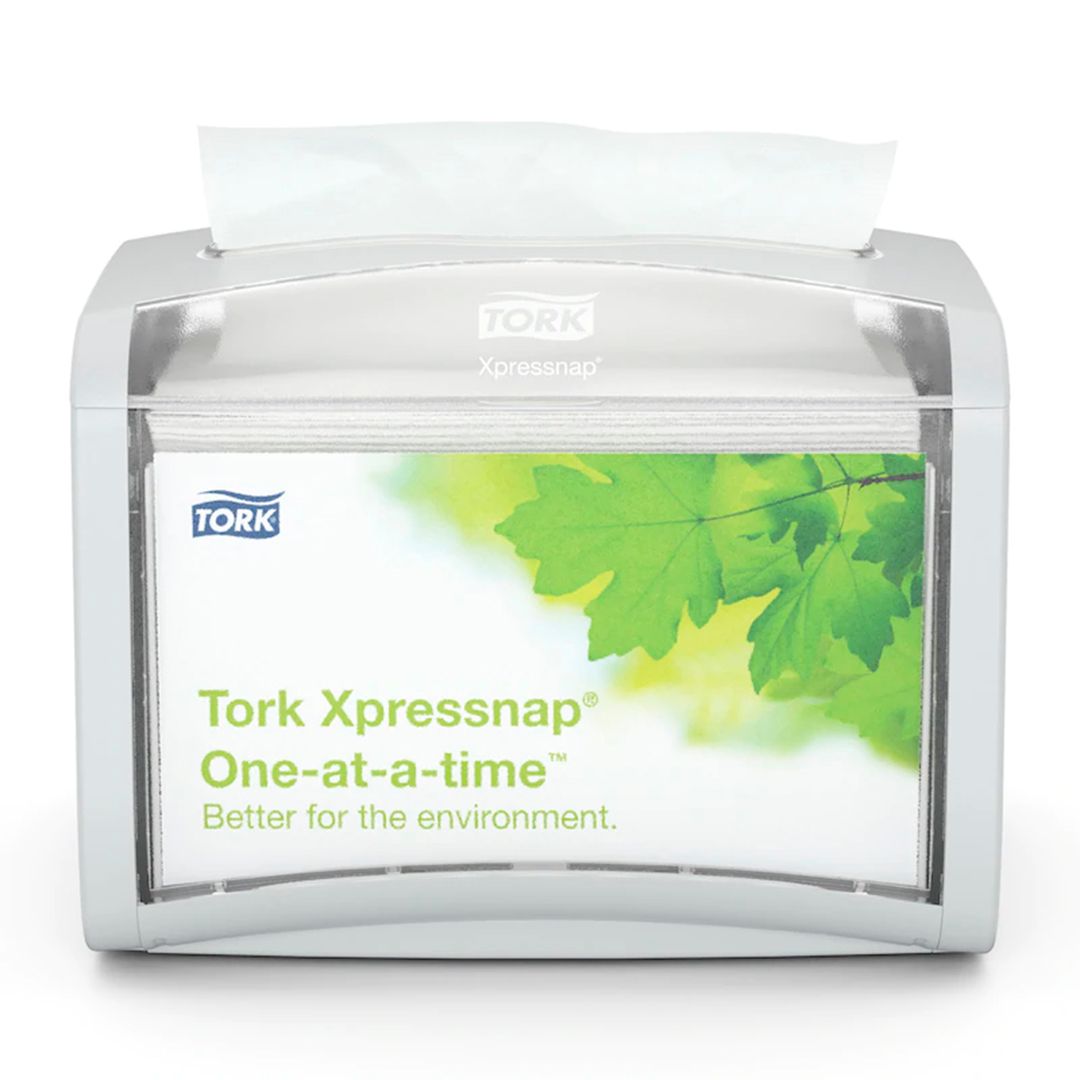 Диспенсер для настольных салфеток Tork Xpressnap, серый / Диспенсеры для салфеток
