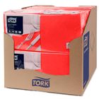 Tork Advanced майлықтары, 2 қабатты, 200 дана, өлшемі 33*33 см, қызыл