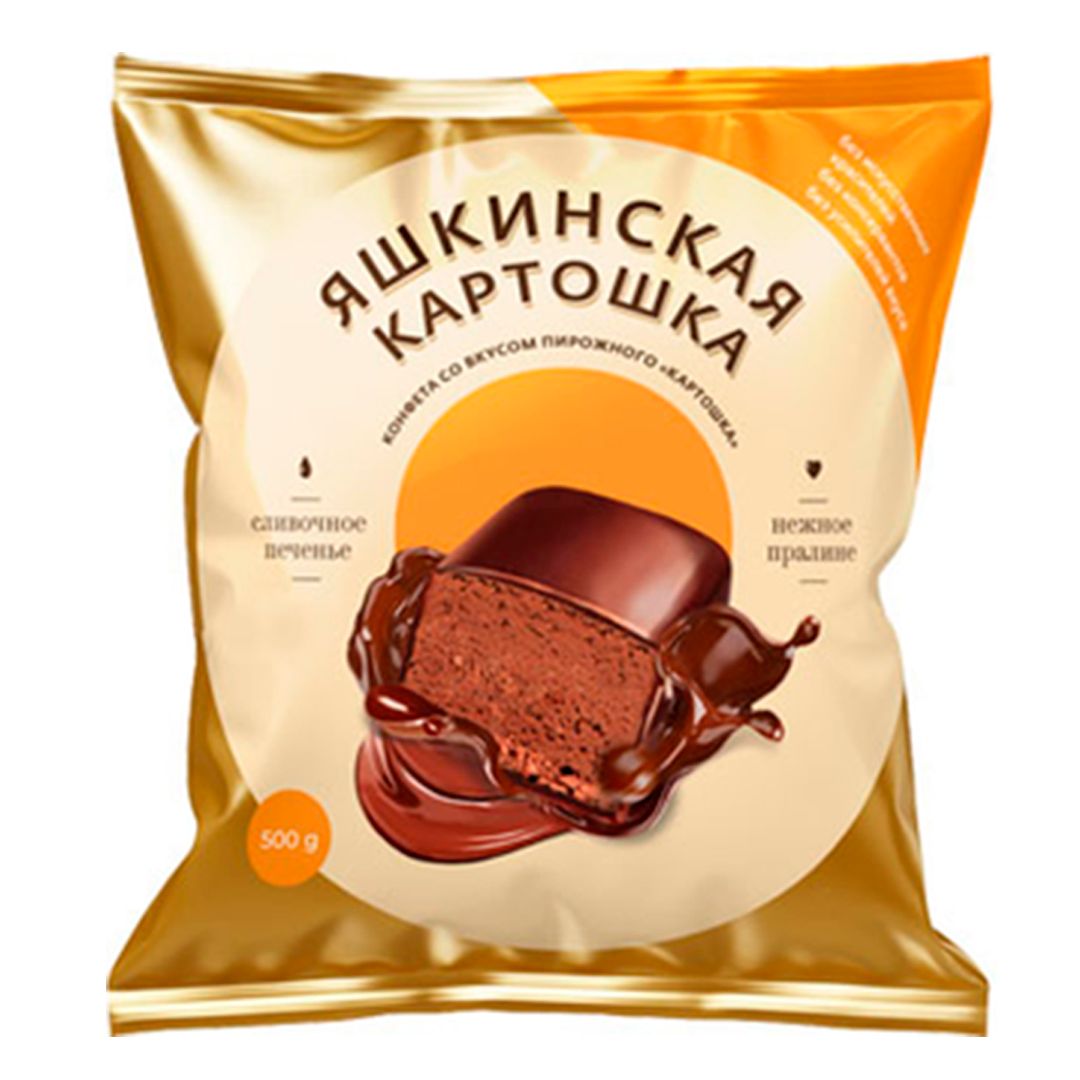 Конфеты пралине "Яшкинская картошка", 500 гр / Конфеты №2
