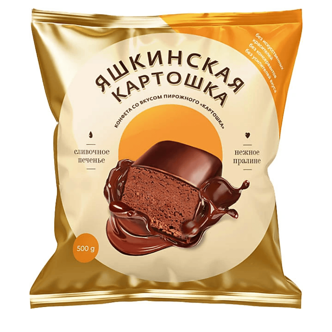 Конфеты пралине "Яшкинская картошка", 500 гр / Конфеты №2