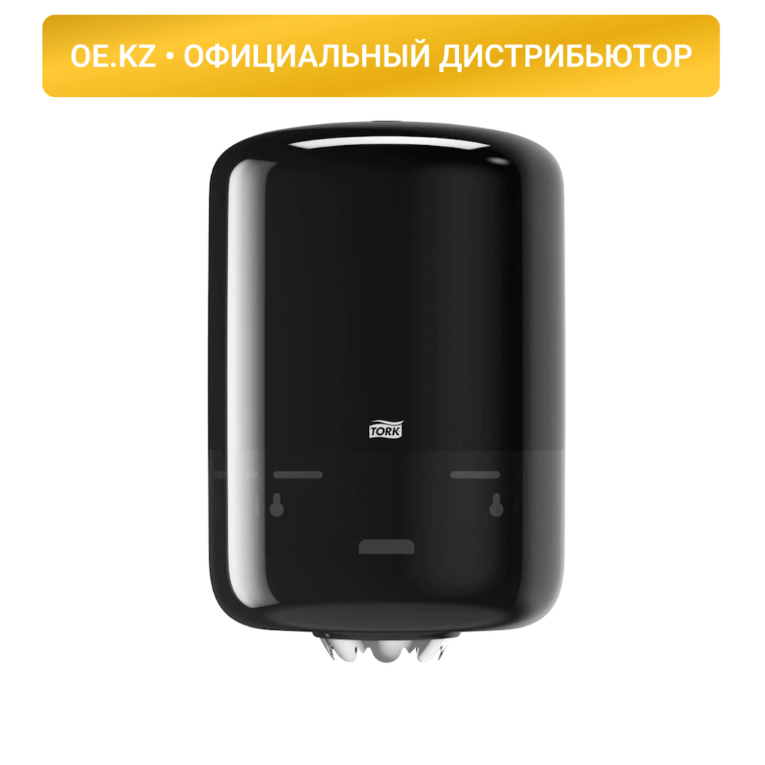 Орам сүлгілер диспенсері Tork "Elevation", орталық сорғышы бар, қара / Сүлгілерге арналған диспенсерлер oe.kz Орам сүлгілер диспенсері Tork "Elevation", орталық сорғышы бар, қара / Сүлгілерге арналған диспенсерлер