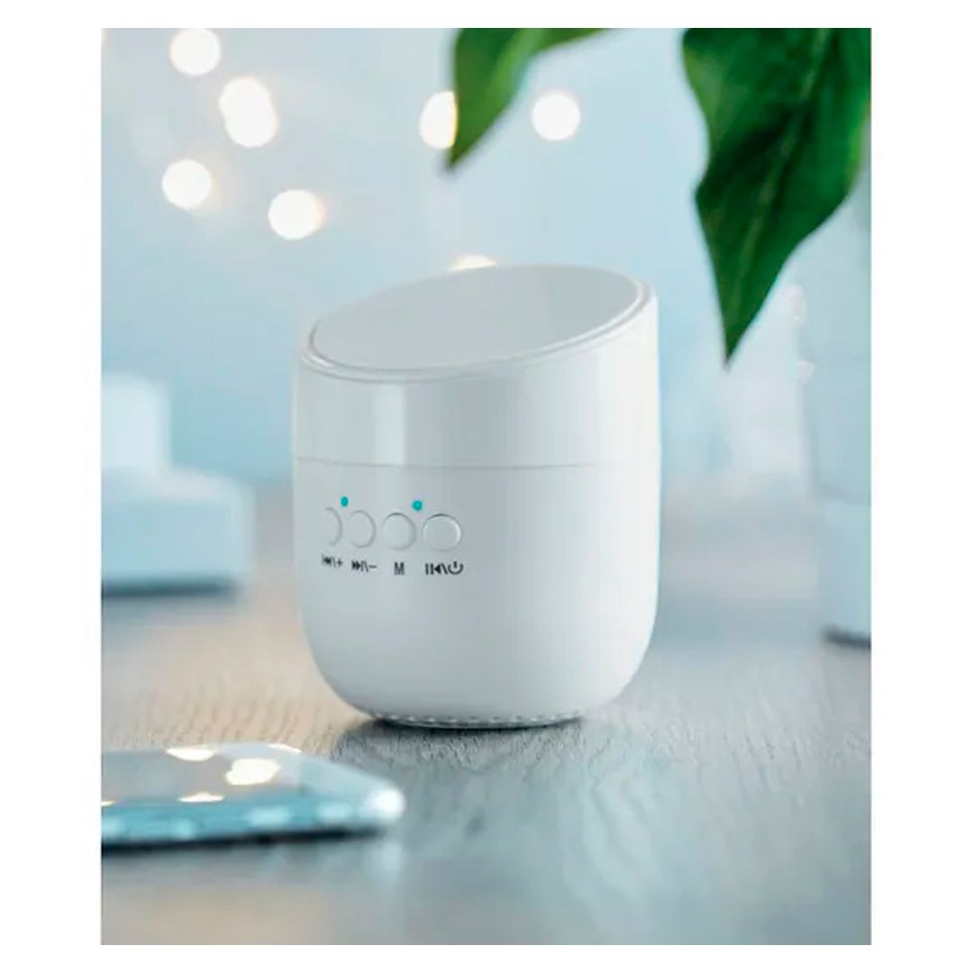 Колонка с беспроводной зарядкой "COMBI CHARGING", RMS 3Вт, bluetooth V4.2, белая / Подарки и сувениры №4