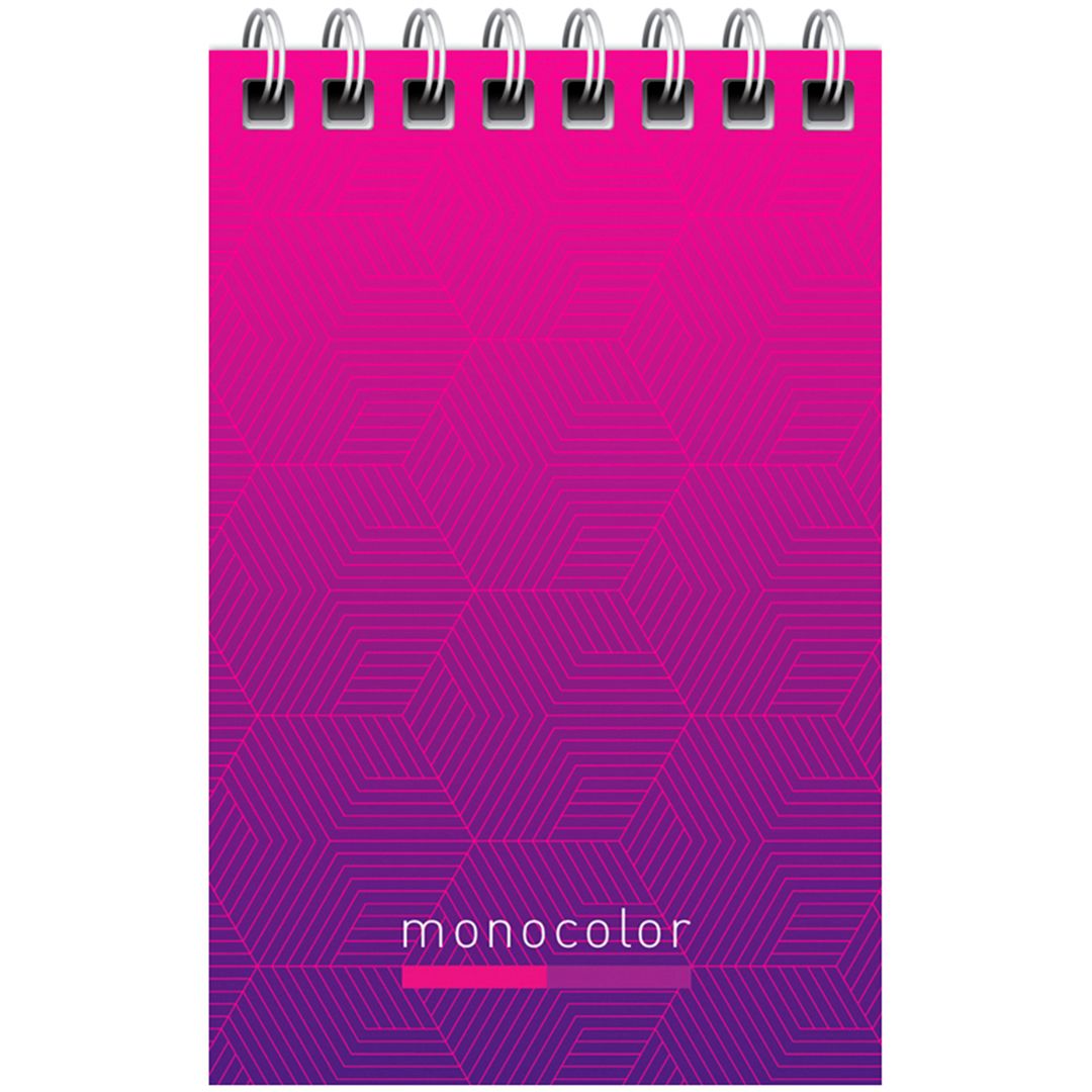 Блокнот ArtSpace "Моноколор. Simple modern", А7, 40 листов, на гребне, в клетку / Блокноты №5