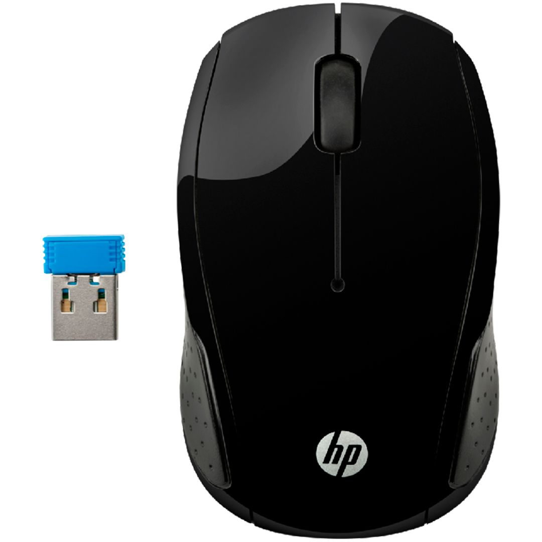 Мышь беспроводная HP 200, USB, 3 кнопки, 1000 dpi, оптическая, черная / Мыши беспроводные №3 oe.kz Мышь беспроводная HP 200, USB, 3 кнопки, 1000 dpi, оптическая, черная / Мыши беспроводные №3