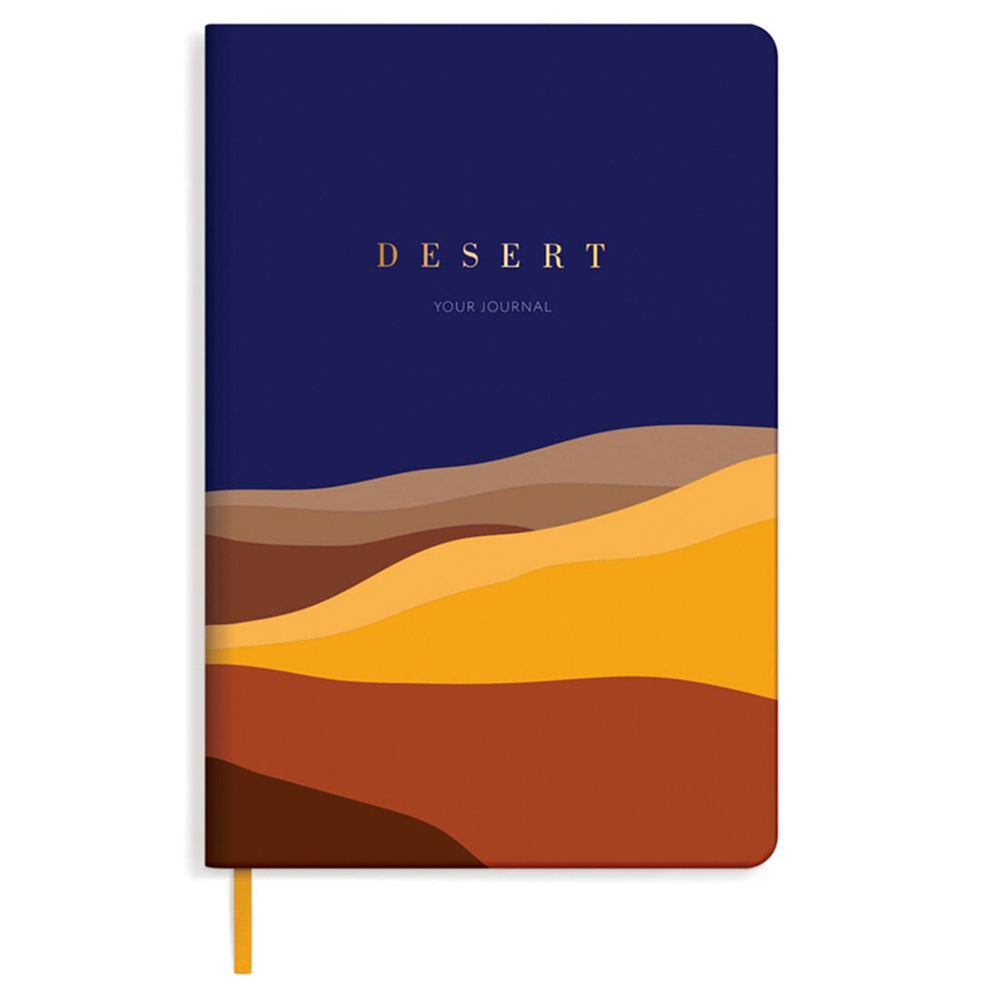 Ежедневник недатированный Greenwich Line "Utility. Desert", A5, 136 л., золотой срез / Ежедневники недатированные