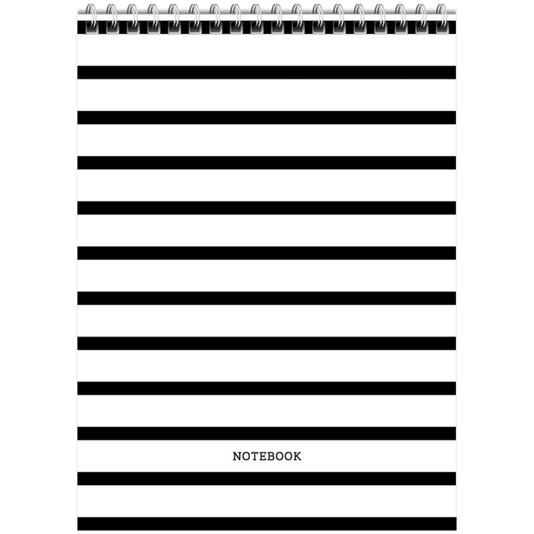 Блокнот ArtSpace "Узоры. BW Pattern", А5, 60 листов, на гребне, в клетку / Блокноты №3