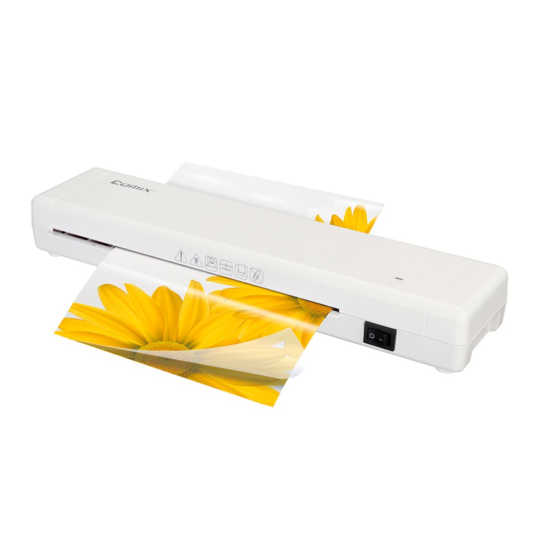 Ламинатор Comix F9099W, А4 формат, 75-125 мкм, 2 вала, 300 мм/мин, белый / Ламинаторы oe.kz Ламинатор Comix F9099W, А4 формат, 75-125 мкм, 2 вала, 300 мм/мин, белый / Ламинаторы
