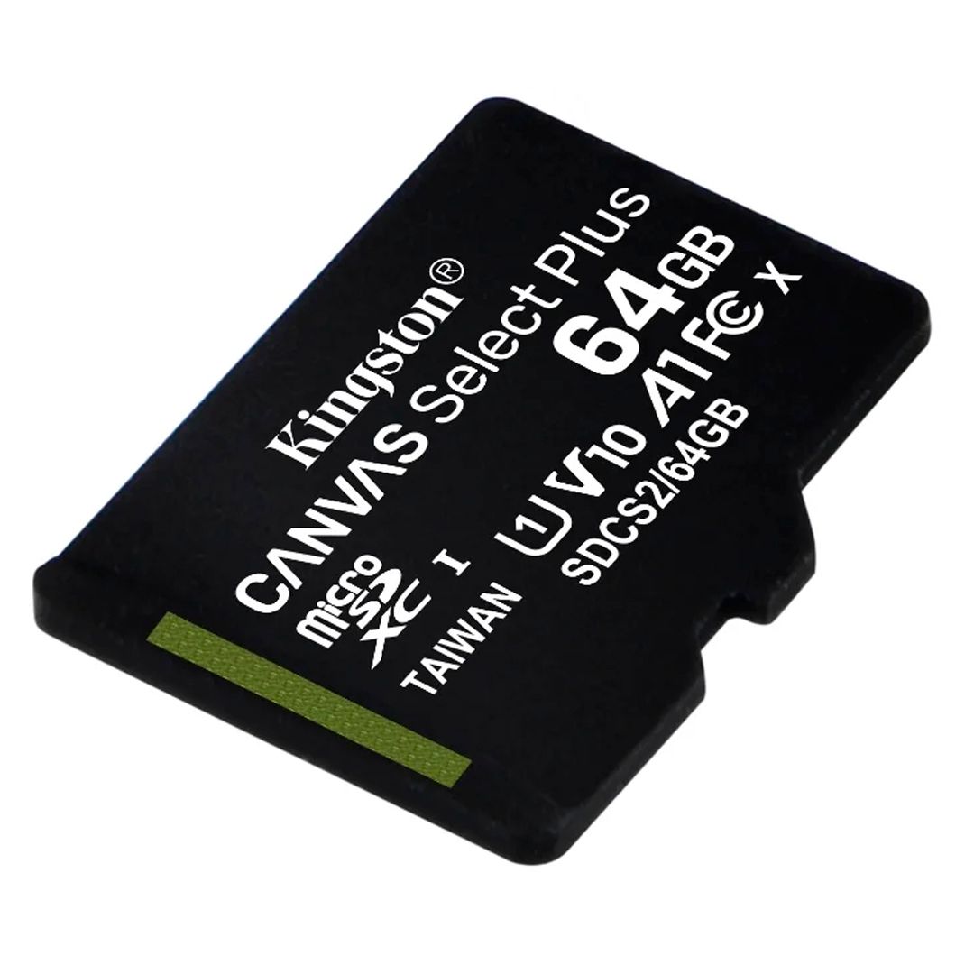 Карта памяти 64 Gb, Kingston, micro SDXC, 10 класс скорости, без адаптера / Карты памяти №2