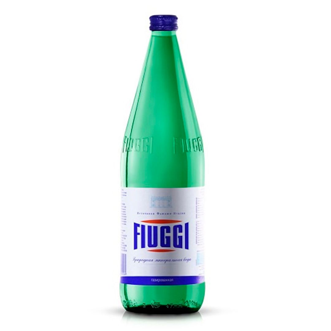 Вода лечебно-минеральная с газом Fiuggii, 1 л / Вода питьевая