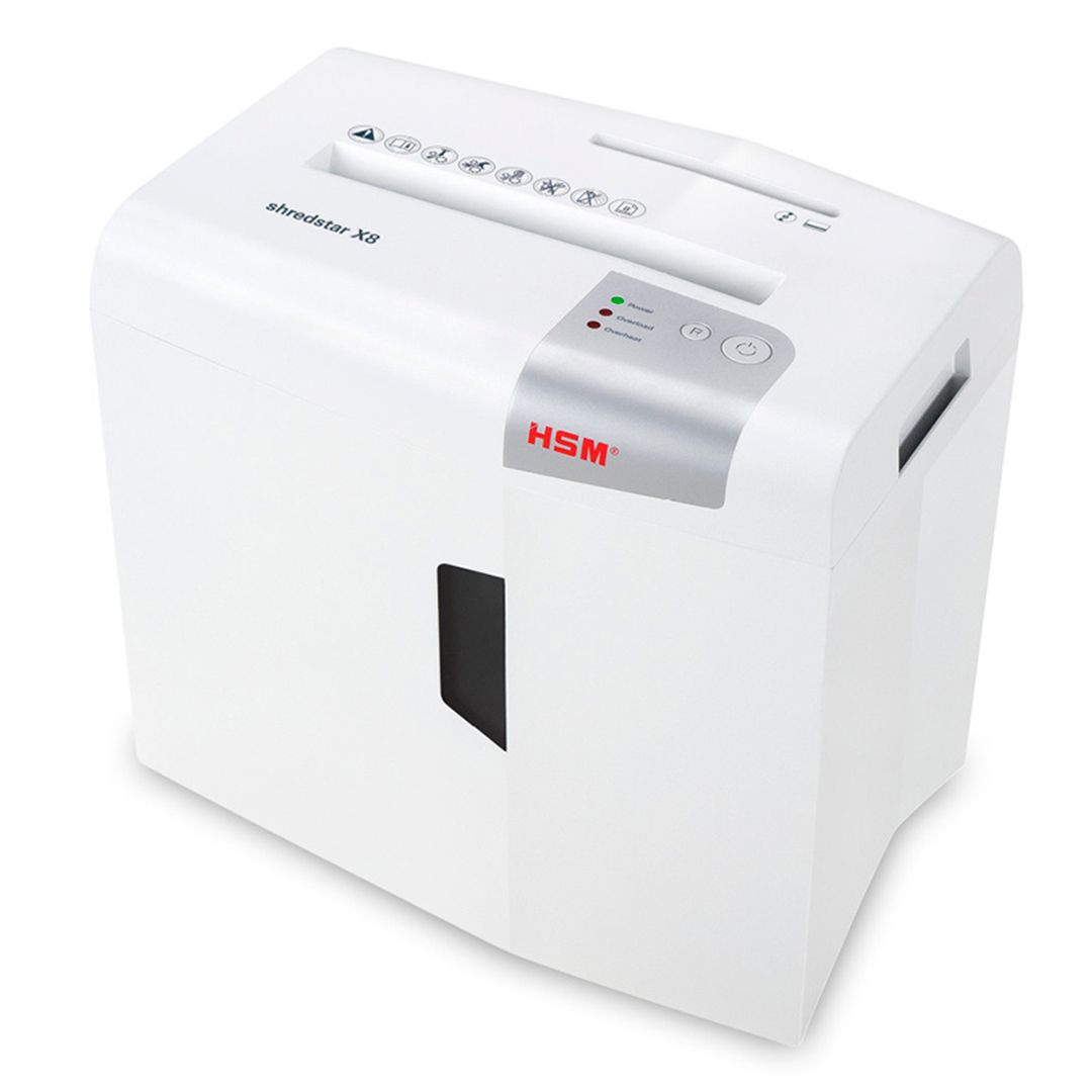 Уничтожитель документов HSM Shredstar X8, ("4" уровень секретности), 18 литров, 8 листов / Уничтожители документов