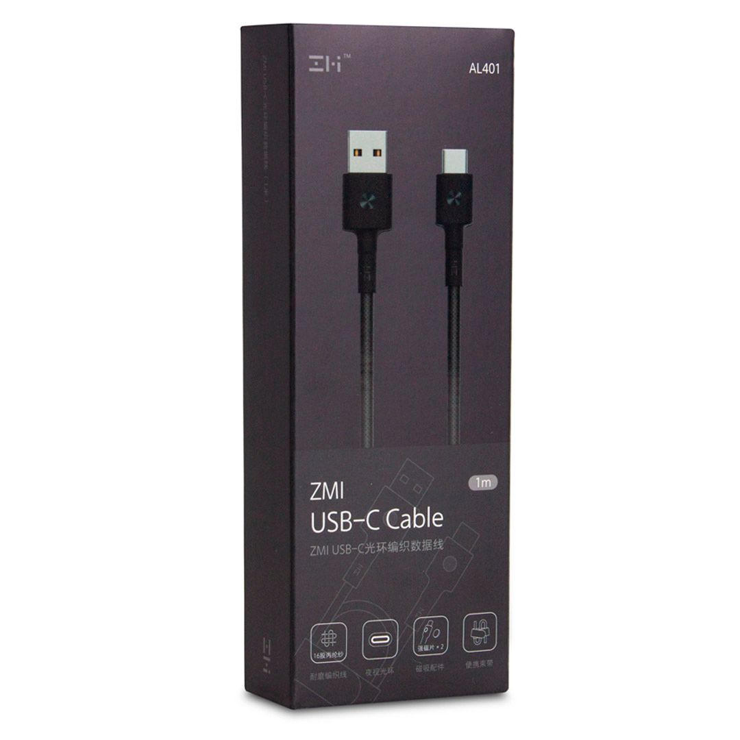 Интерфейсный кабель Xiaomi ZMI AL401, Type-C, 1 м, черный / Зарядные устройства, кабели №3 oe.kz Интерфейсный кабель Xiaomi ZMI AL401, Type-C, 1 м, черный / Зарядные устройства, кабели №3