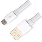 Интерфейсный кабель Xiaomi ZMI AL600, MicroUSB, 1 м, белый