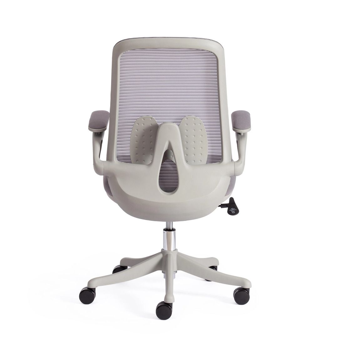 Кресло для персонала MESH-10, ткань, серое / Кресла для персонала №4