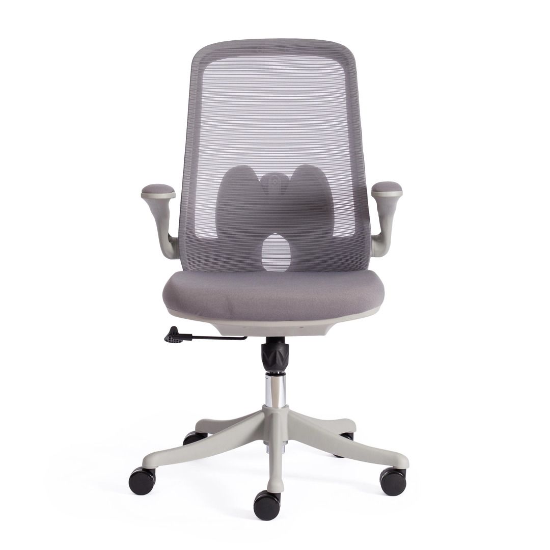 Кресло для персонала MESH-10, ткань, серое / Кресла для персонала №5