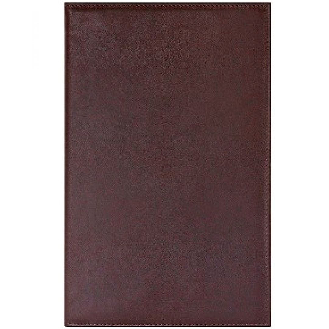 Ежедневник недатированный Prestige, А5+, 176 л, с золотым срезом, коричневый / Ежедневники недатированные