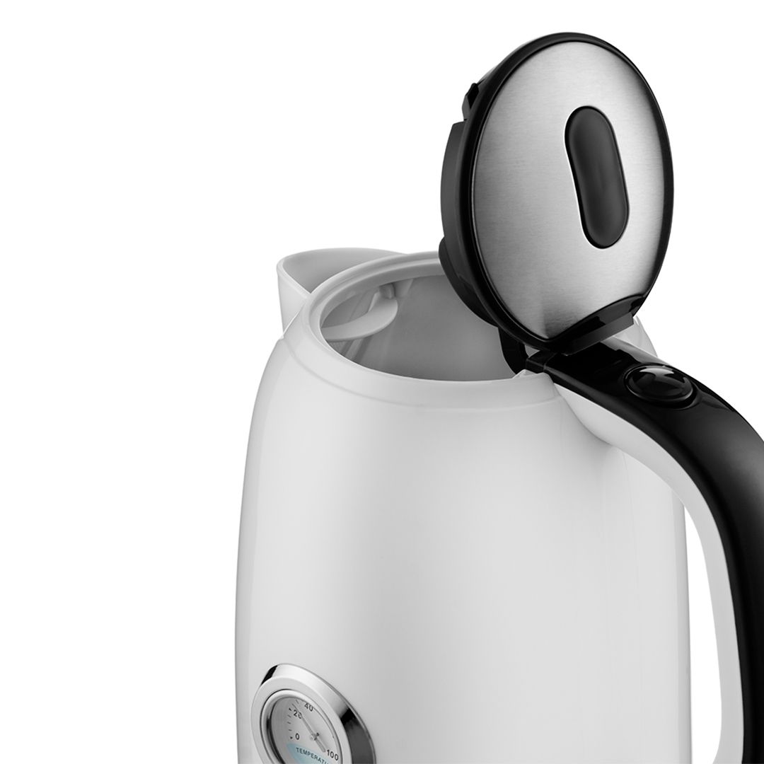 Электрический чайник Kitfort КТ-685, 1,7 л, белый/черный / Чайники №2 oe.kz Электрический чайник Kitfort КТ-685, 1,7 л, белый/черный / Чайники №2