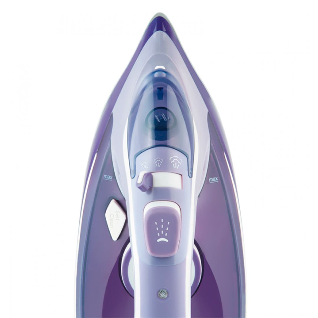 Утюг Scarlett SC-SI30K16, мощность 2400 Вт, резервуар 300 мл, керамическая подошва, фиолетовый / Уход за одеждой №2