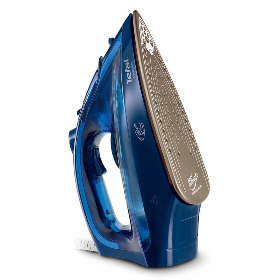 Утюг Tefal FV1849E0 Maestro, мощность 2300 Вт, резервуар 270 мл, керамическая подошва, синий / Уход за одеждой №3