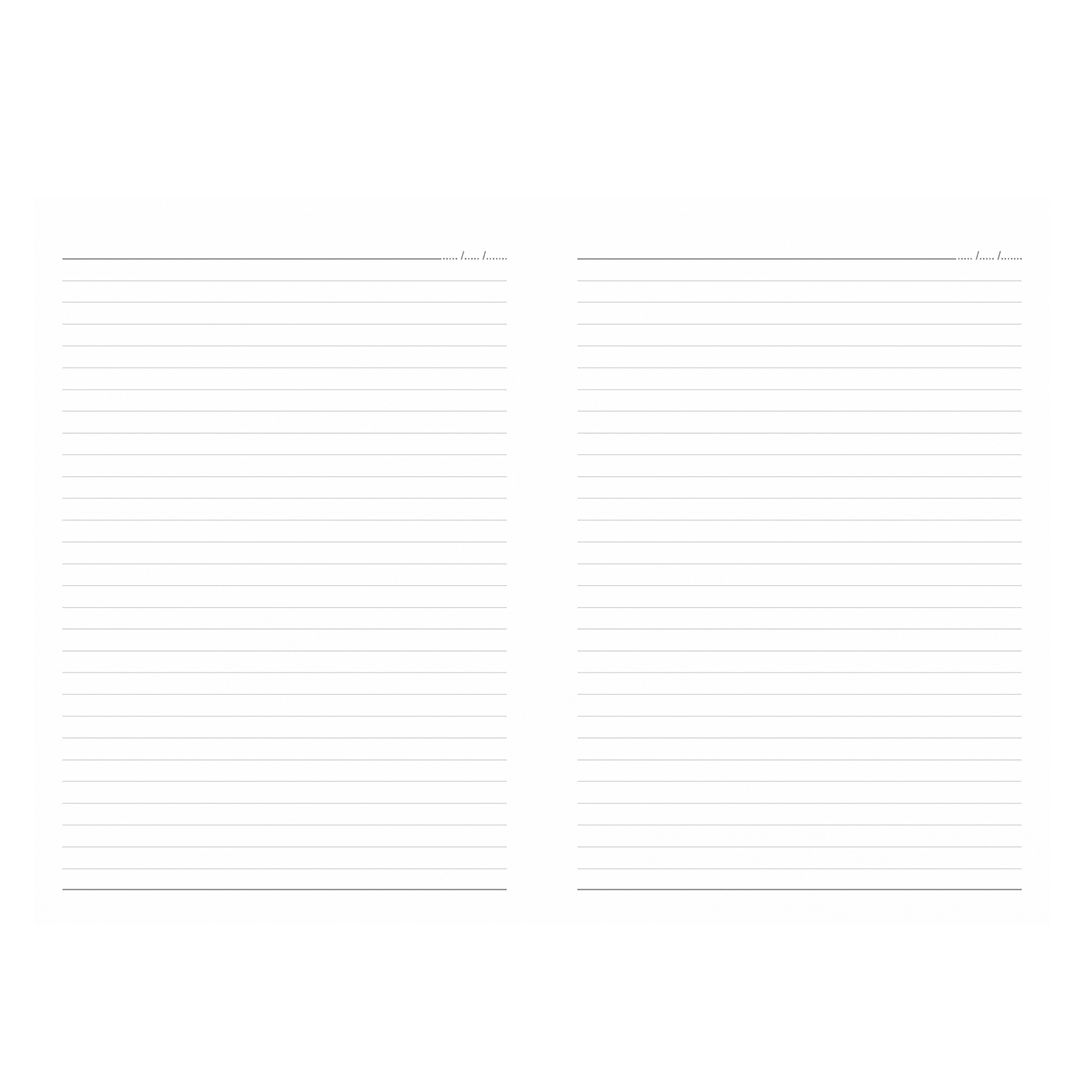 Записная книжка Sheraton, А5, 128 л, на магнитной застежке, в линейку, синий/серый / Записные книжки №5