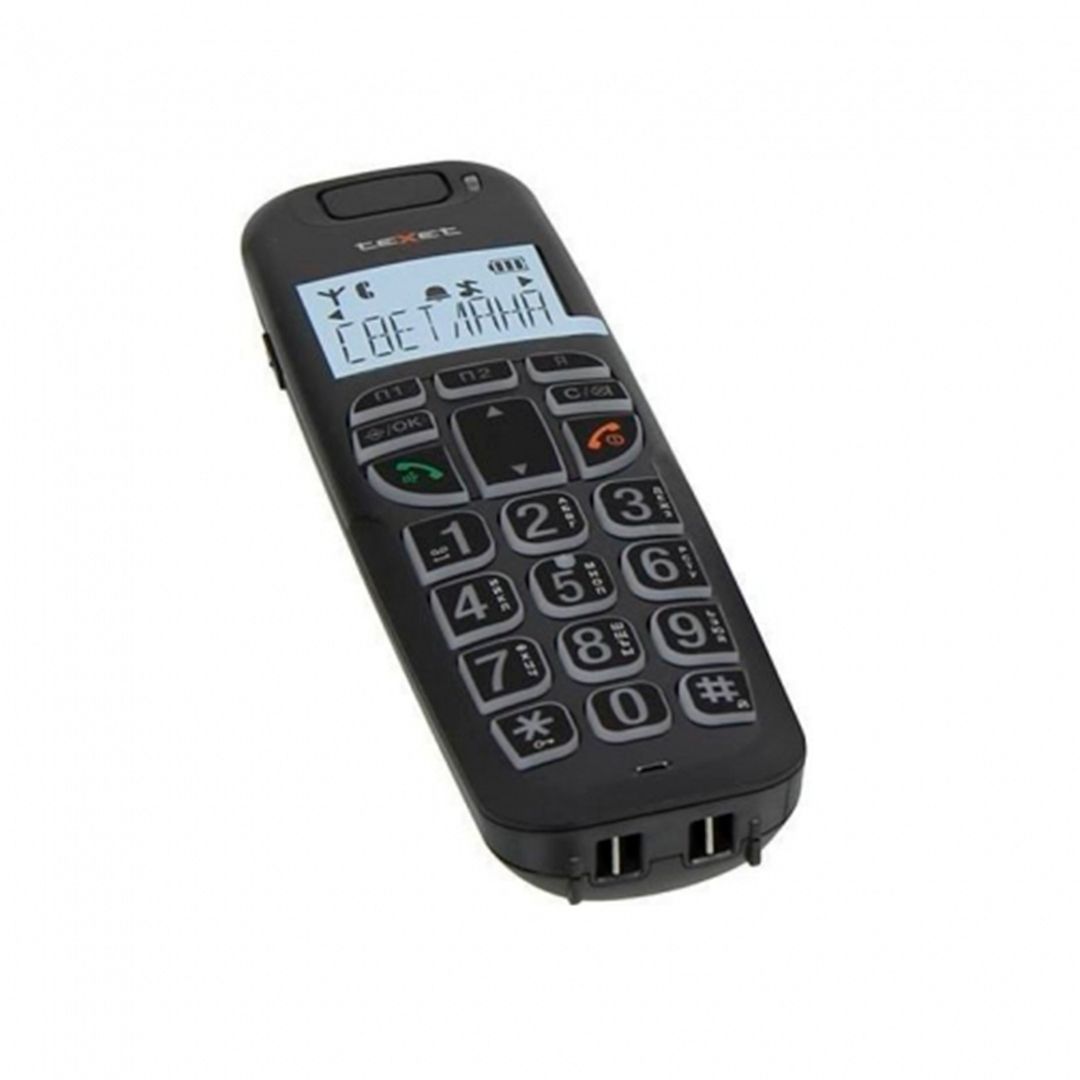 Телефон беспроводной Texet TX-D7505A, черный / null №3
