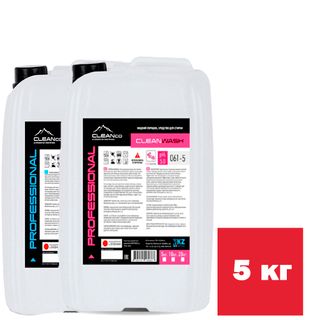 Жидкий порошок для стирки Cleanco "Clean wash", 5 кг / Профессиональные средства для стирки