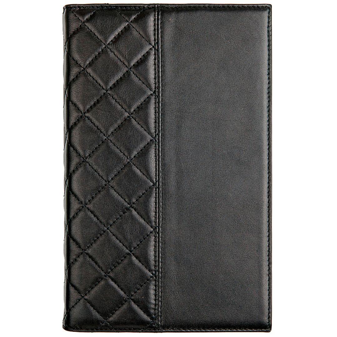 Ежедневник недатированный Capitone, А5+, 176 л, черный / Ежедневники недатированные