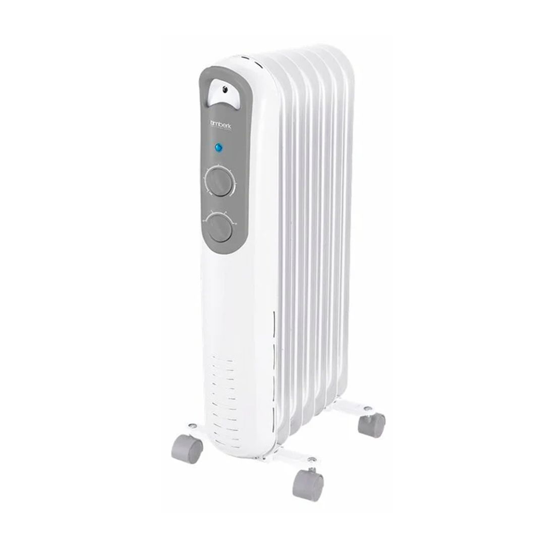 Обогреватель масляный Timberk TOR 21.2211 SLX, 2,2 кВт, белый / null