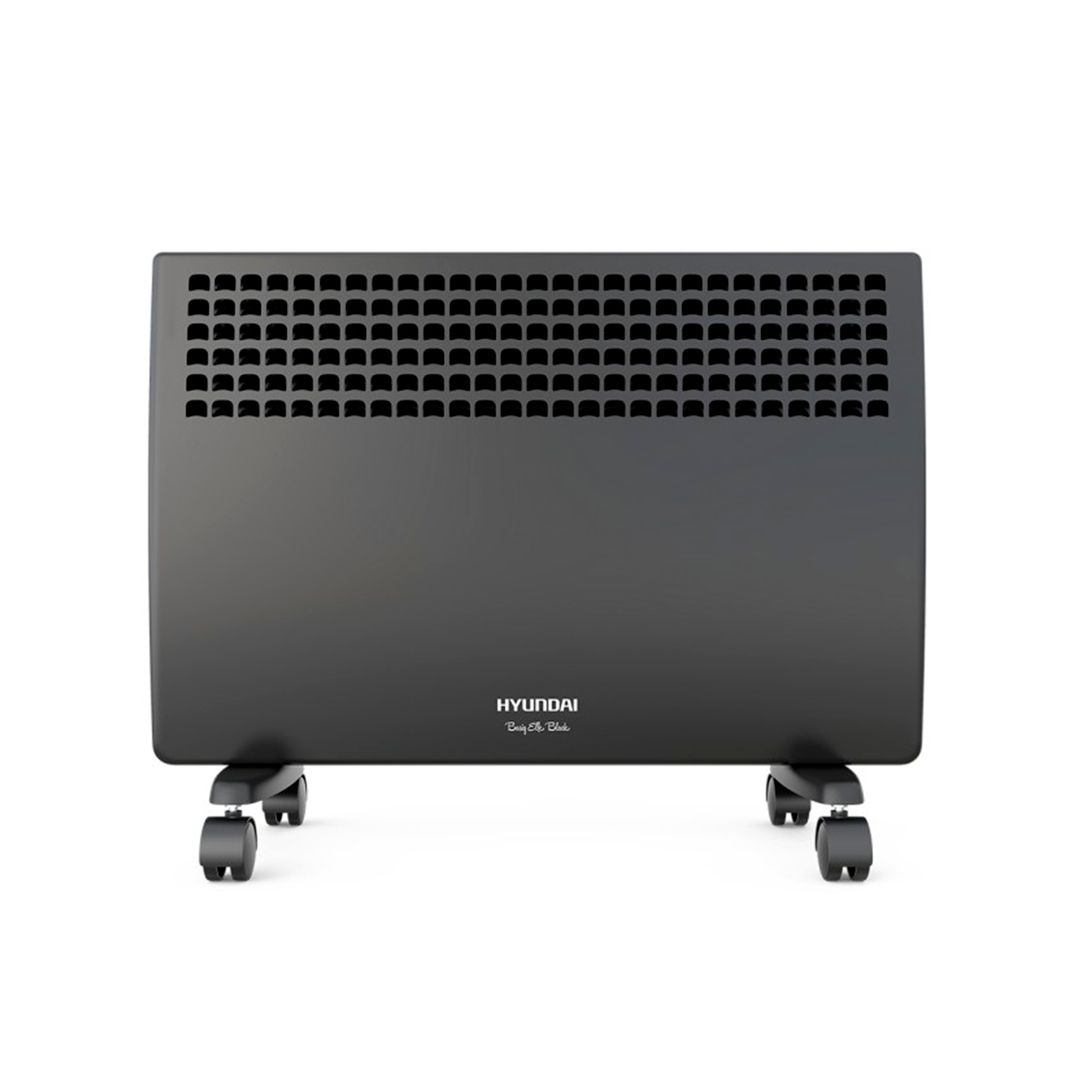 Обогреватель конвекторный Hyundai H-HV7-15-UI593, 1 кВт, черный / Обогреватели