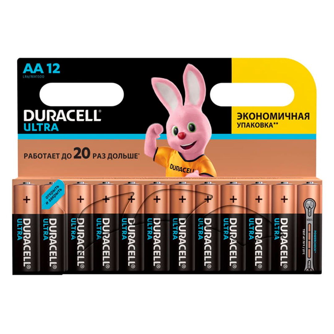 Батарейки Duracell UltraPower пальчиковые AA LR06/MX1500,1.5 V, 12 шт./уп., цена за упаковку / Батарейки oe.kz Батарейки Duracell UltraPower пальчиковые AA LR06/MX1500,1.5 V, 12 шт./уп., цена за упаковку / Батарейки