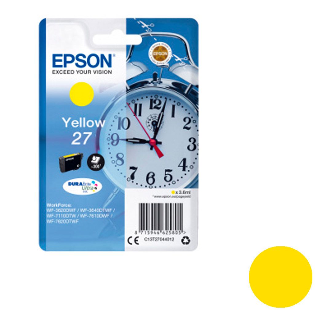 Картридж оригинальный Epson DURABrite Ultra для WF-7110/7210/7610/7620/7710/7720, желтый / null