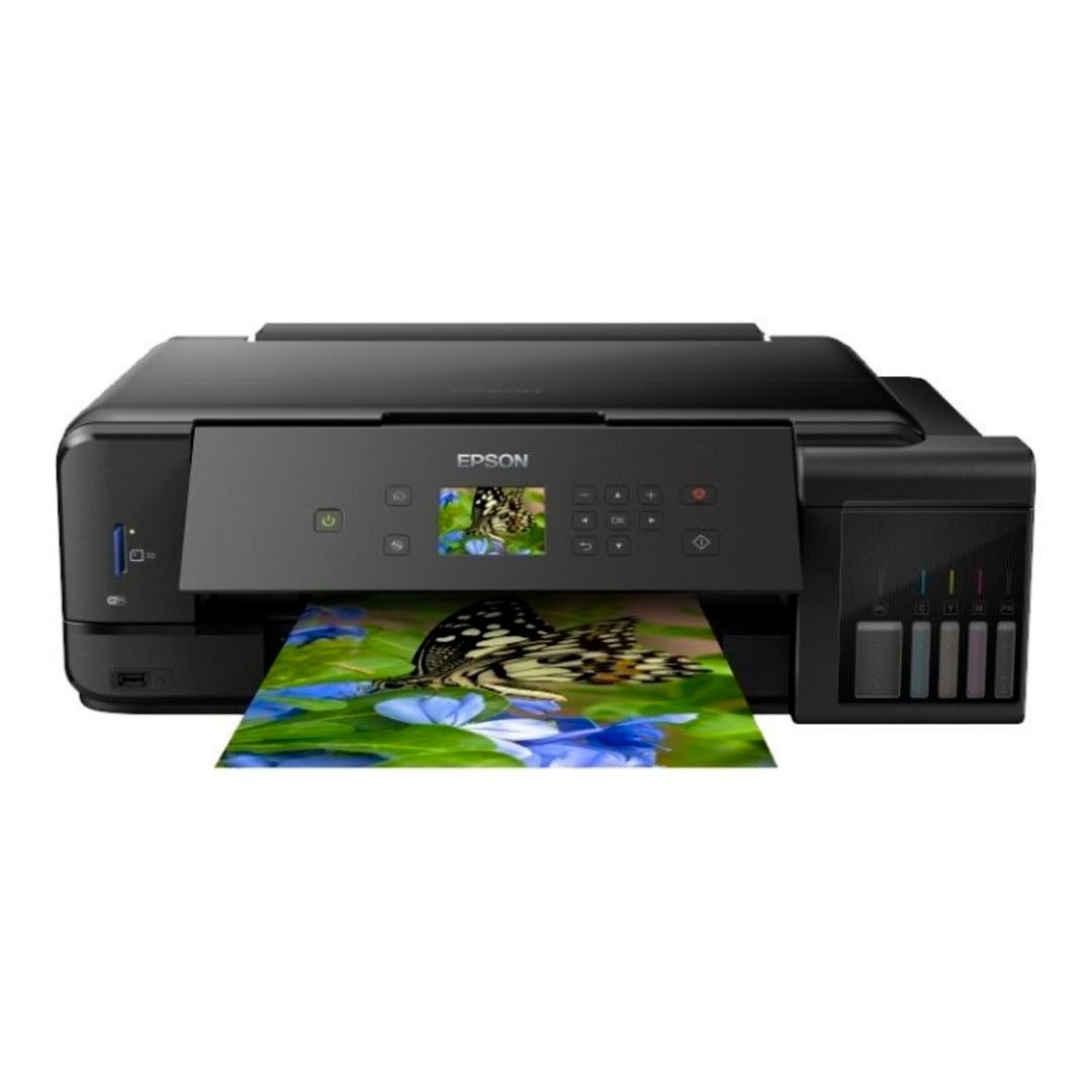 МФУ струйное цветное Epson L7180, А3, 5760*1440, 28 стр/мин, без кабеля USB, без АПД, Wi-Fi / Струйные