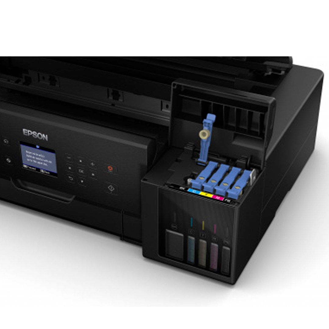МФУ струйное цветное Epson L7180, А3, 5760*1440, 28 стр/мин, без кабеля USB, без АПД, Wi-Fi / Струйные №6