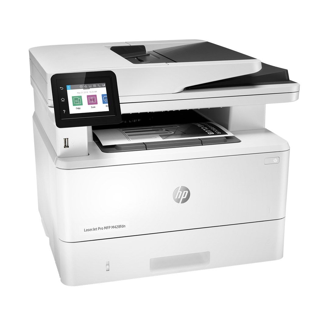 МФУ лазерное HP LaserJet Pro M428fdn (принтер, сканер, копир, факс), A4, 38 стр/мин, USB, Ethernet / Лазерные монохромные №3