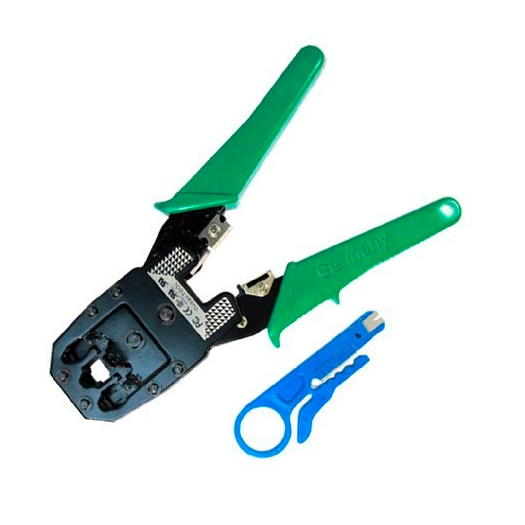 Инструмент для обжима коннекторов SK-315, зеленый / Пассивное оборудование