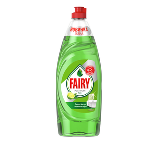 Ыдыс жууға арналған сұйықтық Fairy Platinum "Лимон және лайм", 650 мл / Ыдыс жууға арналған құралдар