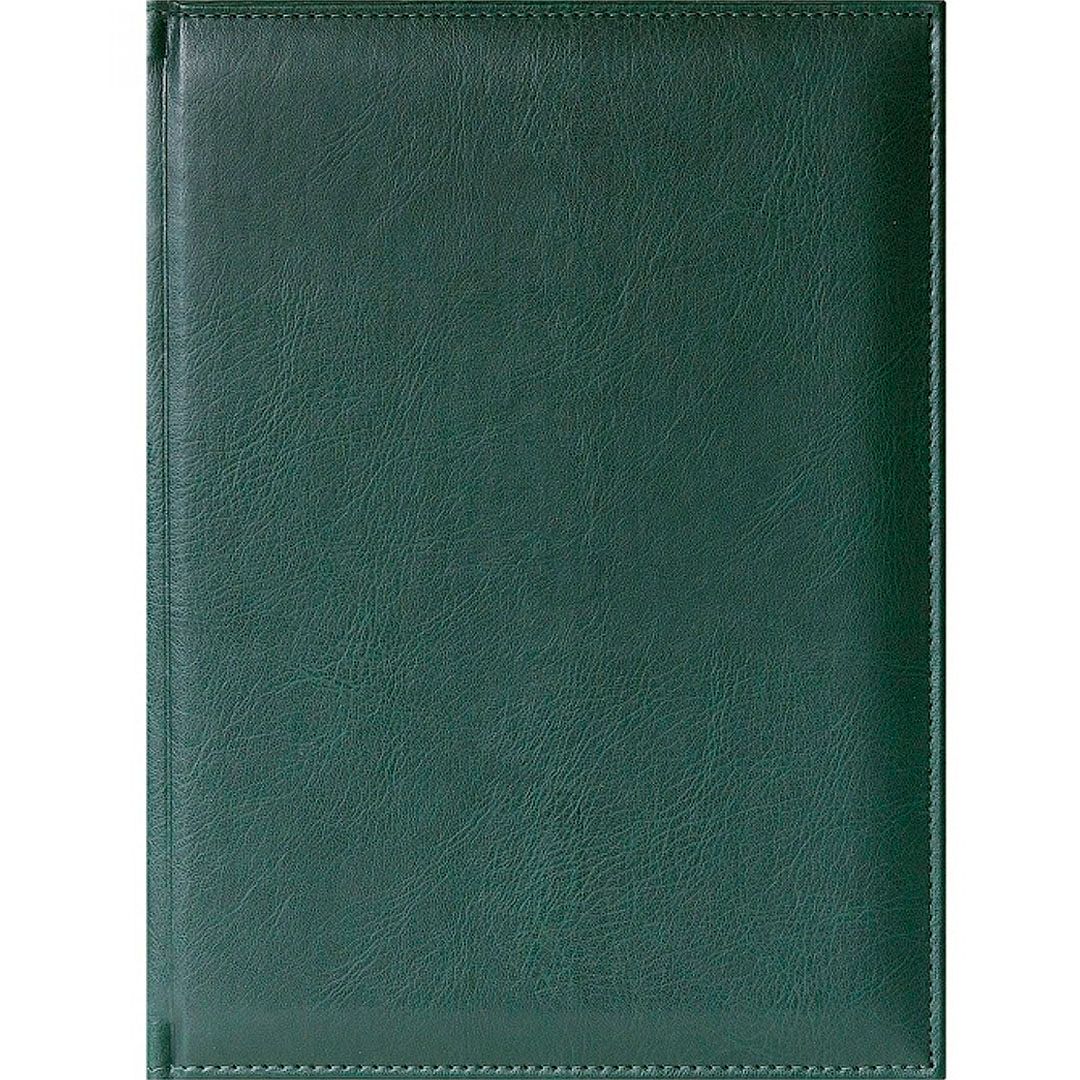 Еженедельник датированный Gift, 2021 г., А4, 80 л., с золотым срезом, зеленый