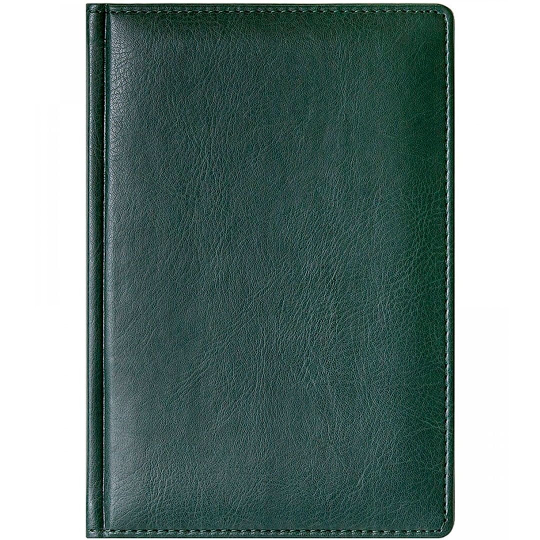 Ежедневник датированный Memory, 2021 г., А5, 176 л., зеленый / Ежедневники датированные