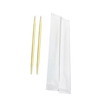 Жеке қаптамадағы тіс тазартқыштары, бамбук, 1000 дана, баға бір бумасы үшін / Бір реттік ыдыстар