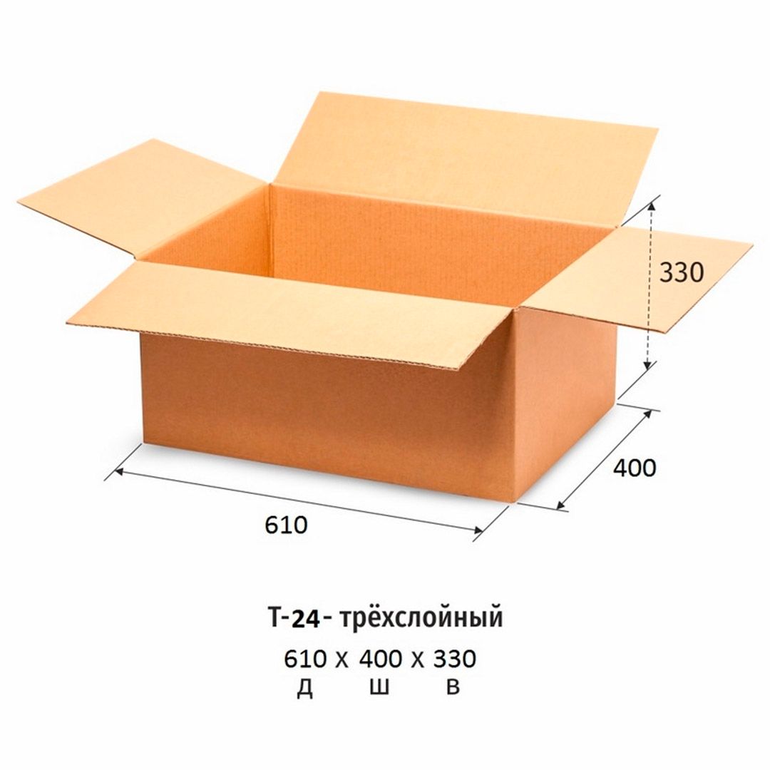 Короб из гофрокартона, марка Т23, размер (Д*Ш*В) 610*400*330 мм, 10 шт/упак / Коробки картонные №2 oe.kz Короб из гофрокартона, марка Т23, размер (Д*Ш*В) 610*400*330 мм, 10 шт/упак / Коробки картонные №2