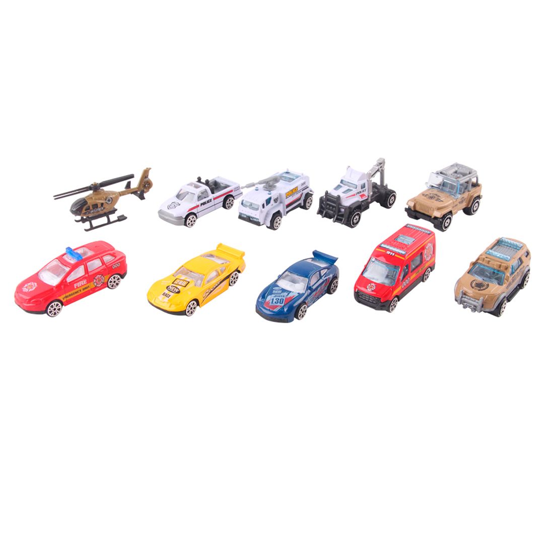 Набор металлических машинок X-Game "Город", XGCM10B, 1:64, 10 шт./упак. / Подарки и сувениры №3