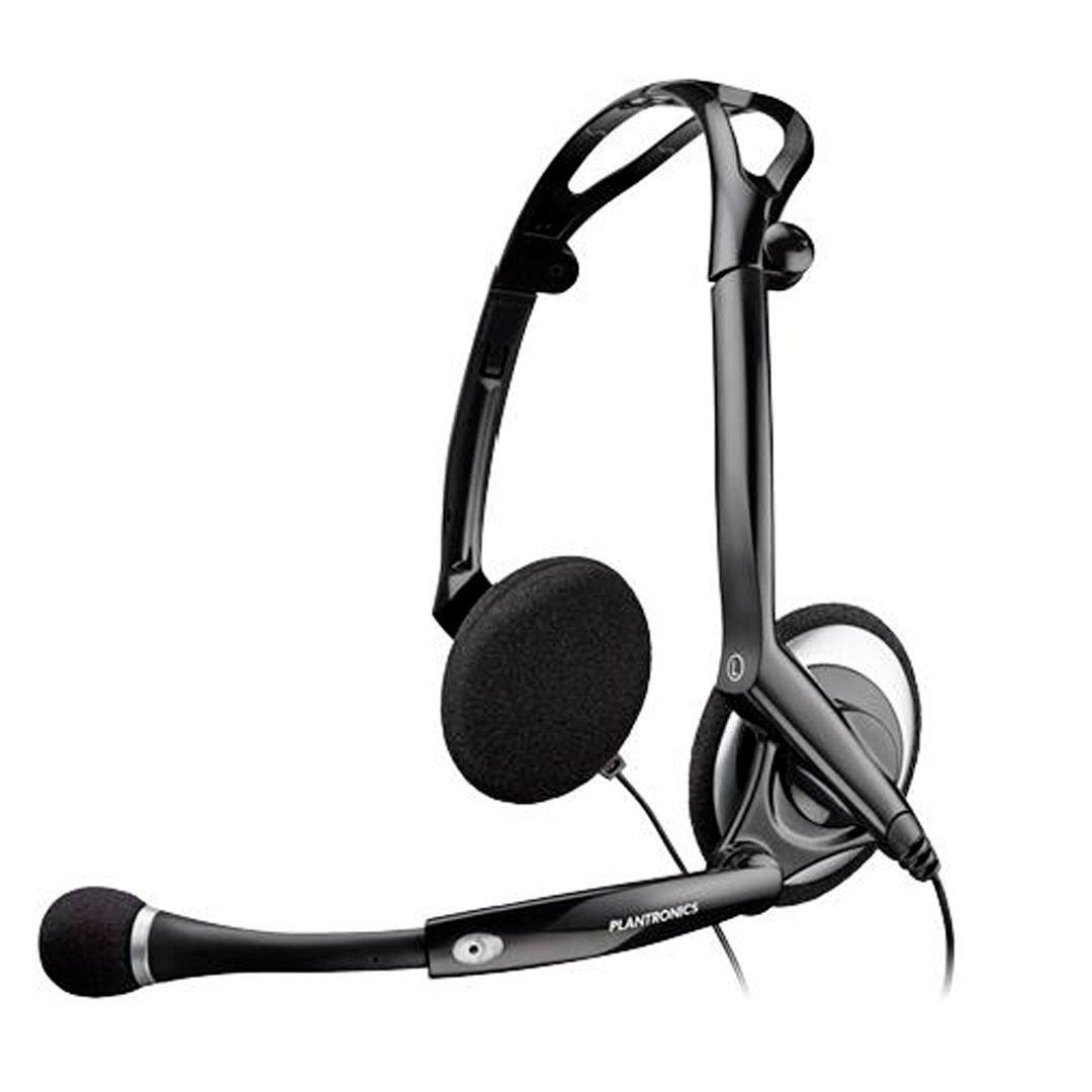 Гарнитура Plantronics Audio 400 DSP, диапазон частот 10-25000 Гц, черная / Гарнитуры