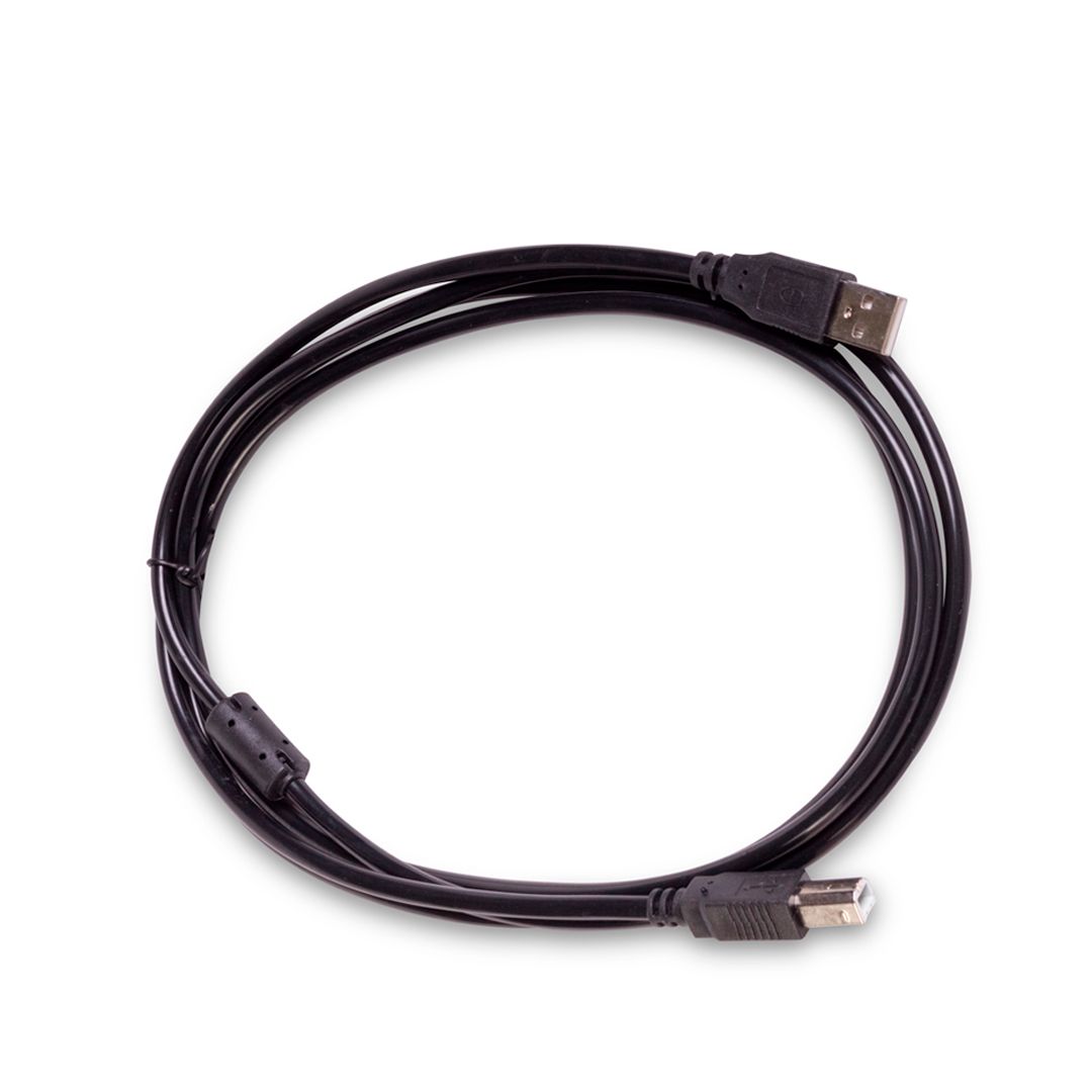 Интерфейсный кабель iPower, A-B, USB 2.0, 2 м, черный / Интерфейсные кабели №2