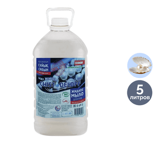 Сұйық сабын Chistodeloff "Econom", інжу, бактерияға қарсы, 5 л / Сұйық сабындар