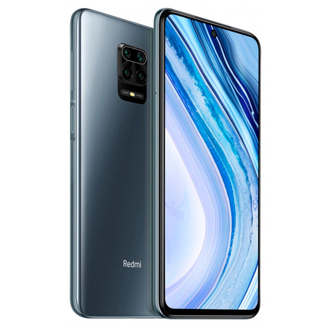 Смартфон Xiaomi Redmi Note 9 Pro, 6,67", 6 Gb, 64 Гб, поддержка двух SIM-карт, серый (interst. grey) / Смартфоны и мобильные телефоны №2