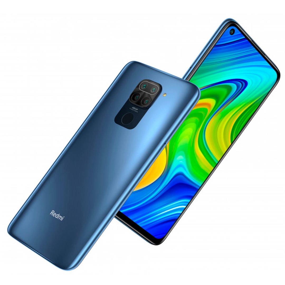 Смартфон Xiaomi Redmi Note 9, 6,53", 4 Gb,128 Гб, поддержка двух SIM-карт, серый (midnight grey) / Зарядные устройства, кабели №6